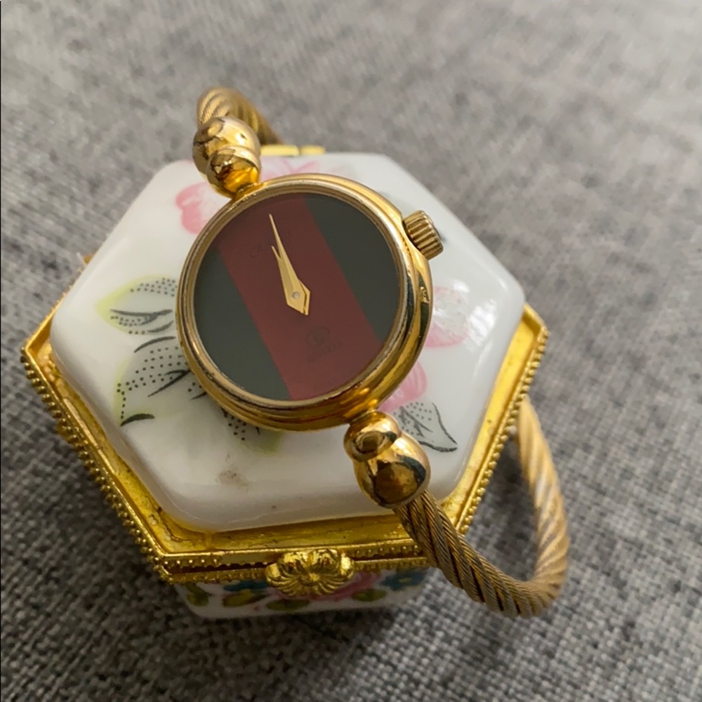 Vintage Gucci Watch Bangle Rare